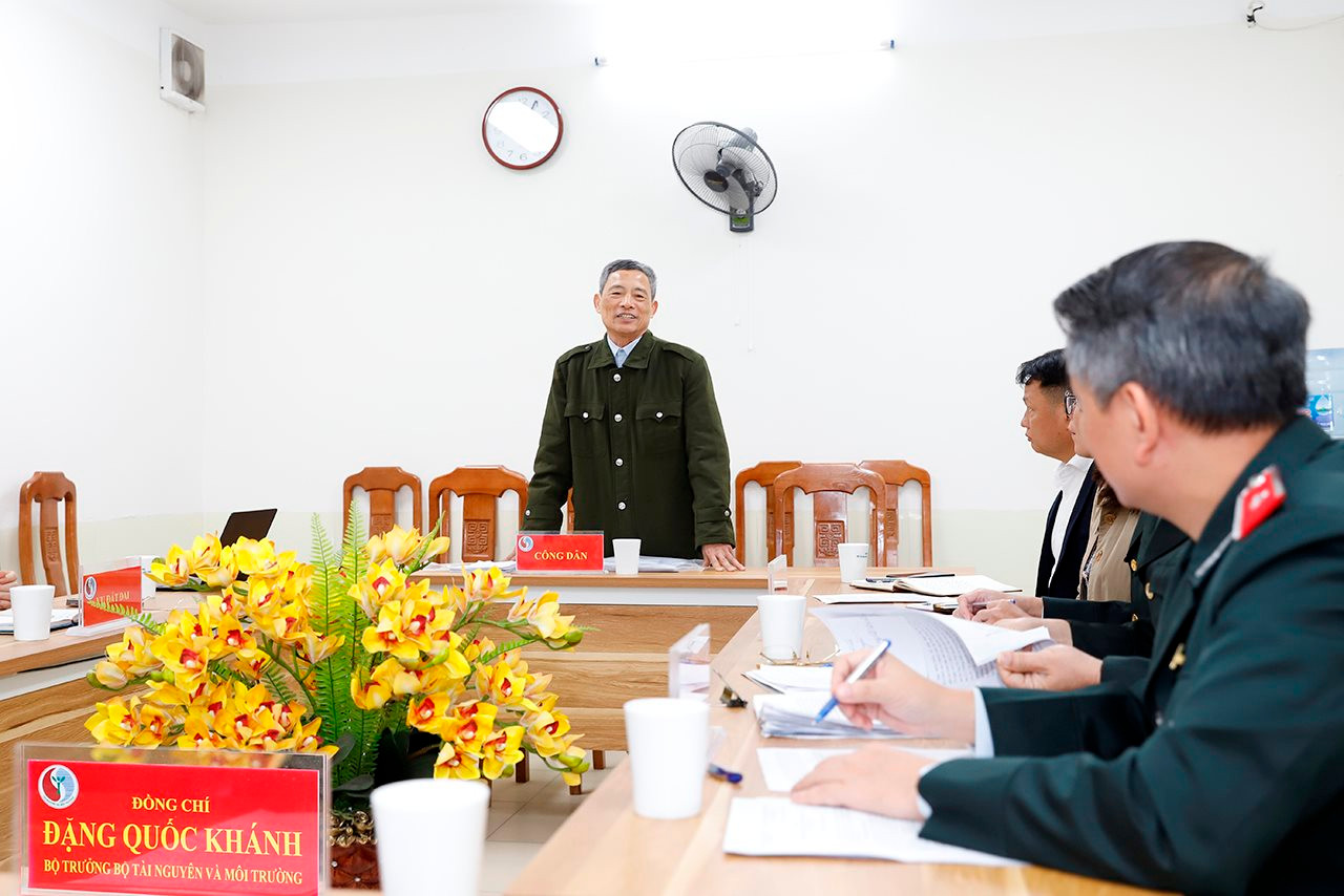 Bộ trưởng Đặng Quốc Khánh chủ trì tiếp công dân định kỳ tháng 2/2024