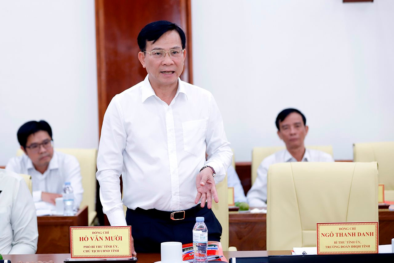 Bộ trưởng Đặng Quốc Khánh làm việc với Đắk Nông về công tác quản lý nhà nước trong lĩnh vực tài nguyên và môi trường