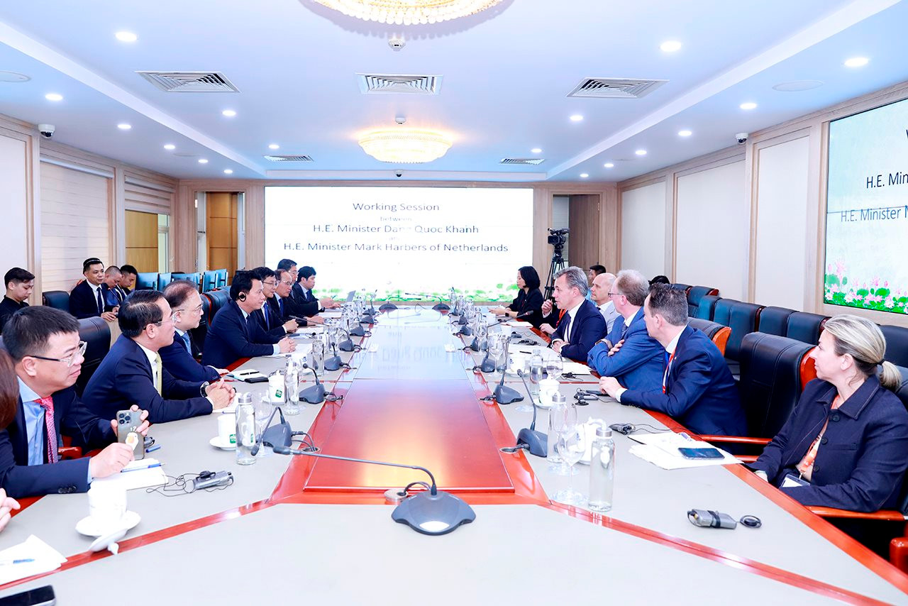 Việt Nam - Hà Lan: Hợp tác “tổng lực” tìm giải pháp cho vấn đề thích ứng biến đổi khí hậu và môi trường