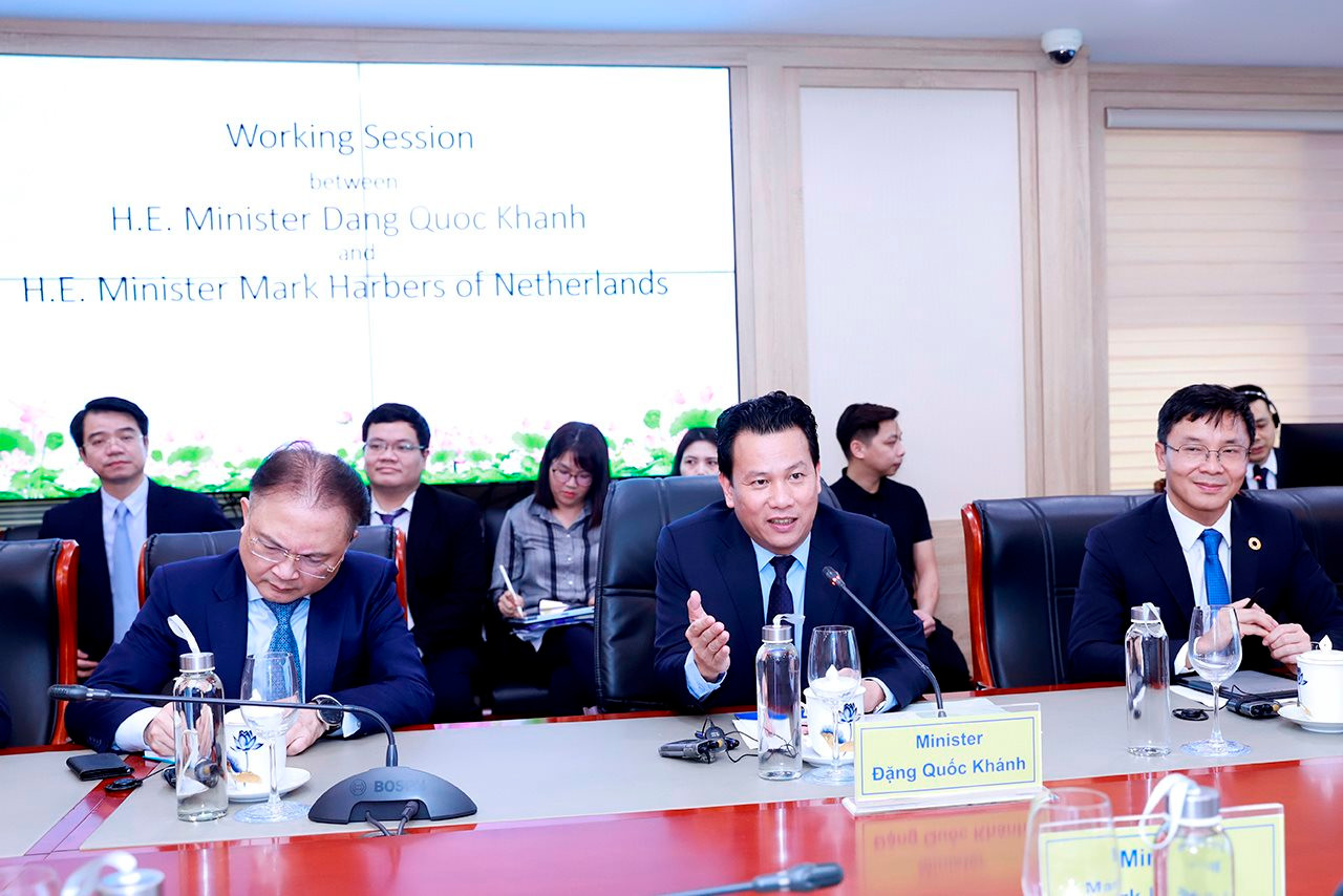 Việt Nam - Hà Lan: Hợp tác “tổng lực” tìm giải pháp cho vấn đề thích ứng biến đổi khí hậu và môi trường