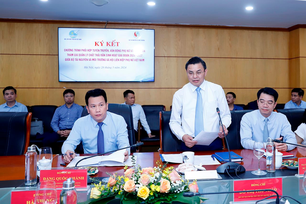 Phối hợp tuyên truyền, vận động phụ nữ và nhân dân tham gia quản lý chất thải rắn sinh hoạt giai đoạn 2024 - 2027