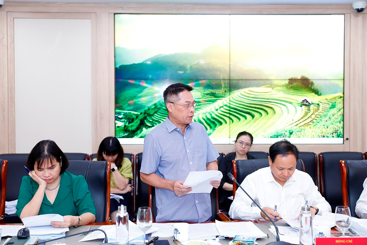 Ban Cán sự Đảng Bộ Tài nguyên và Môi trường cho ý kiến về các Nghị định hướng dẫn thi hành Luật Đất đai