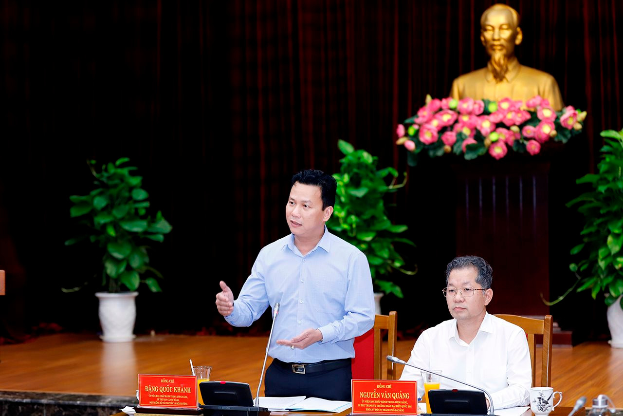 Bộ Tài nguyên và Môi trường tháo gỡ vướng mắc để Đà Nẵng phát triển xanh, bền vững