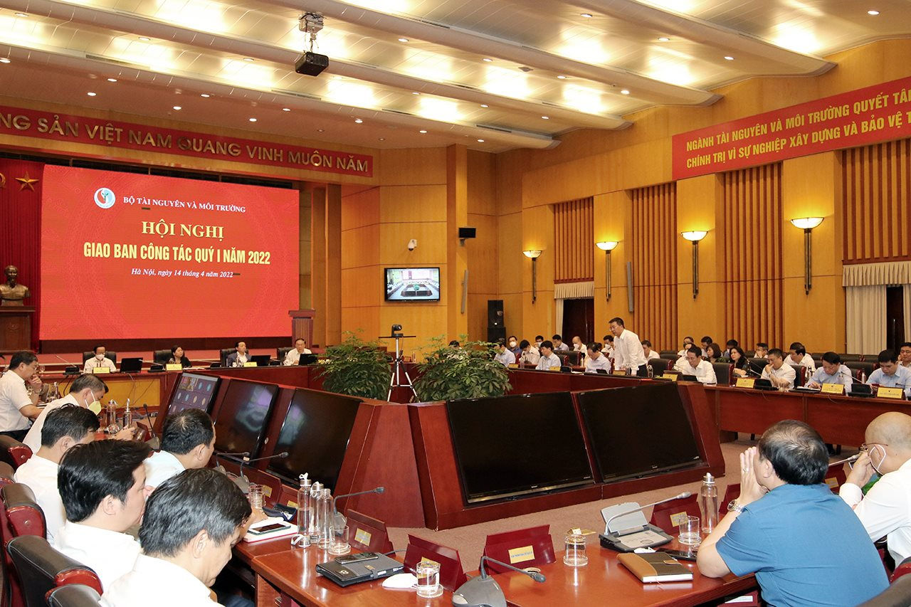 Bộ Tài nguyên và Môi trường triển khai nhiệm vụ quý II năm 2022