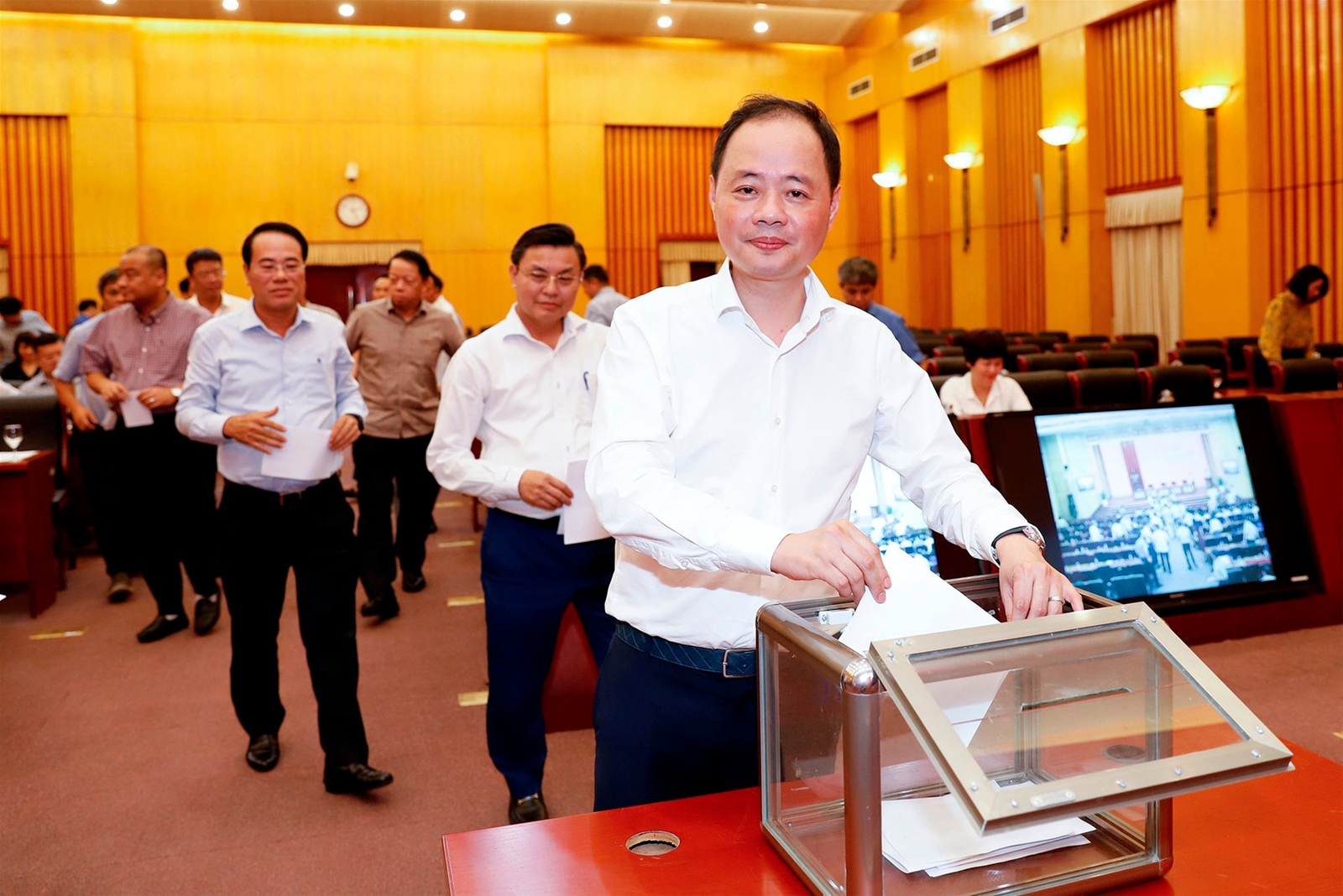 Bộ trưởng Bộ TN&MT Đặng Quốc Khánh chủ trì Hội nghị giới thiệu nhân sự Quy hoạch BCH Trung ương Đảng khóa XIV 