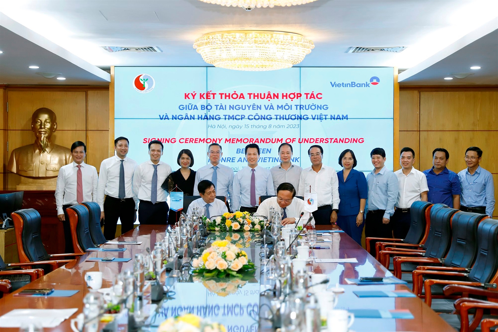 Bộ TN&MT - ViettinBank: Hợp tác hướng đến mục tiêu phát triền bền vững