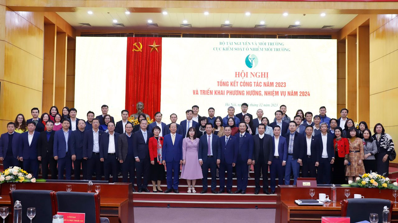 Bộ trưởng Đặng Quốc Khánh dự Hội nghị Tổng kết Cục Kiểm soát ô nhiễm môi trường