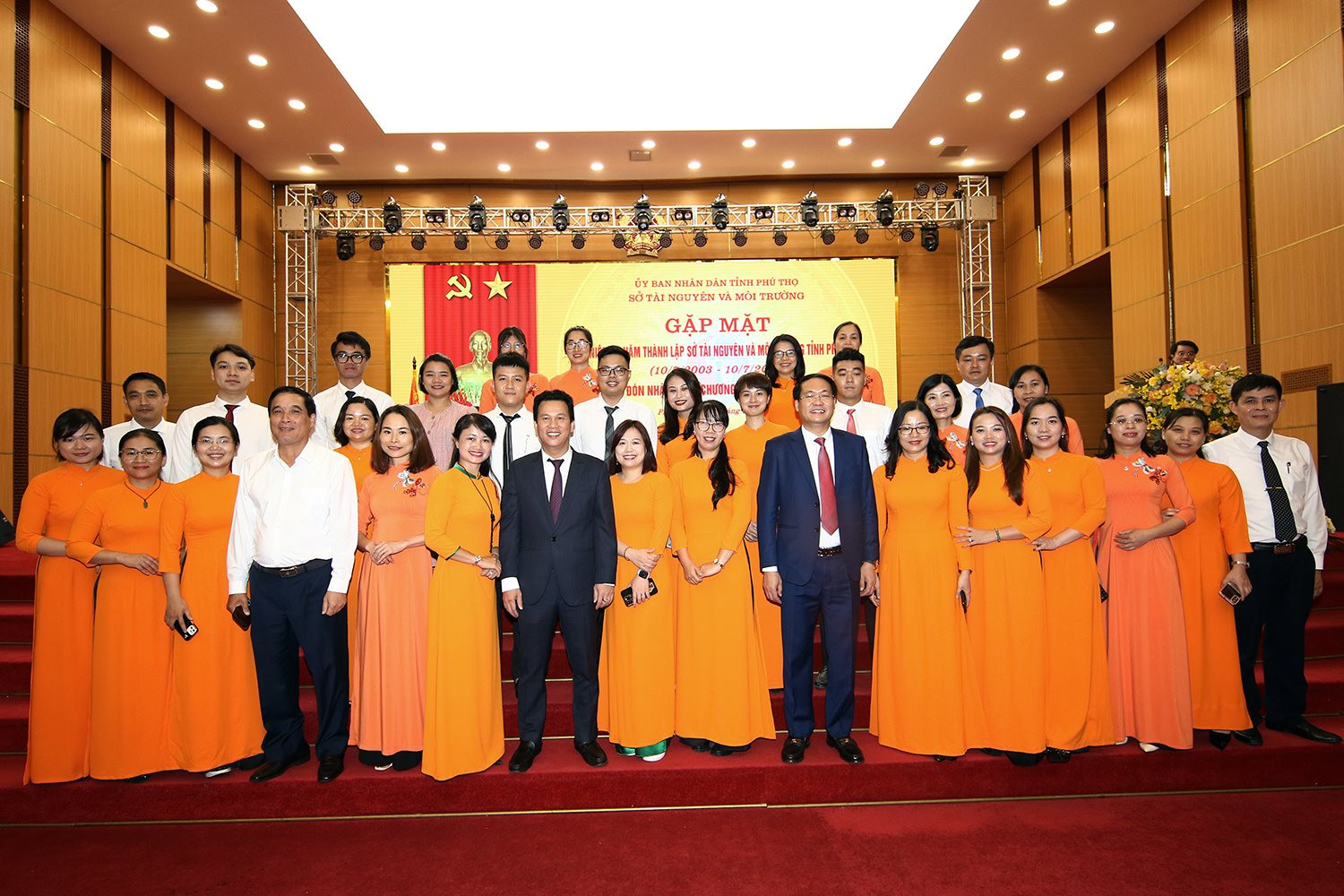 Bộ trưởng Đặng Quốc Khánh dự Lễ kỷ niệm 20 năm thành lập  Sở TN&MT tỉnh Phú Thọ