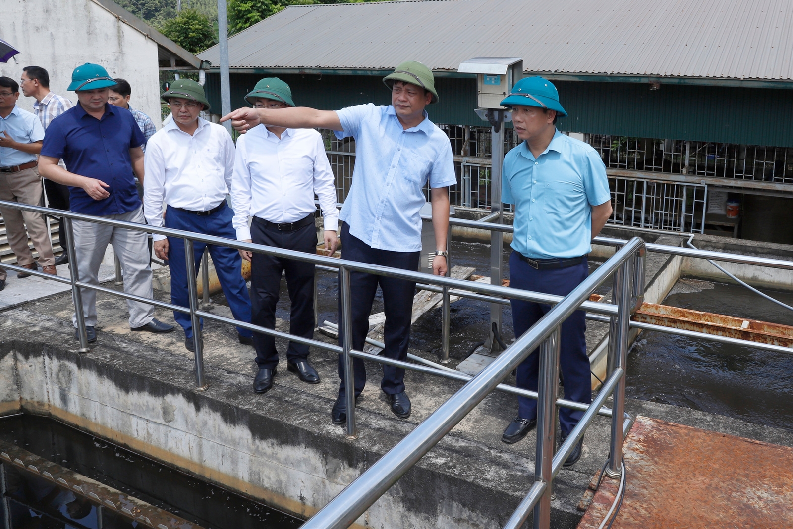 Bộ trưởng Đặng Quốc Khánh thị sát công tác bảo vệ môi trường tại các khu công nghiệp tỉnh Bắc Kạn