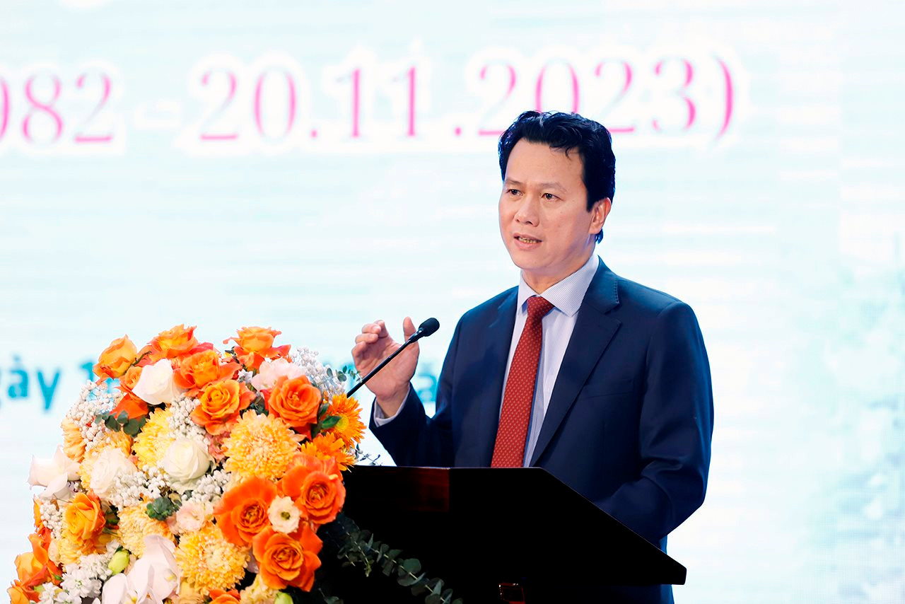 Bộ trưởng Đặng Quốc Khánh thăm, làm việc với Trường Đại học Tài nguyên và Môi trường Hà Nội