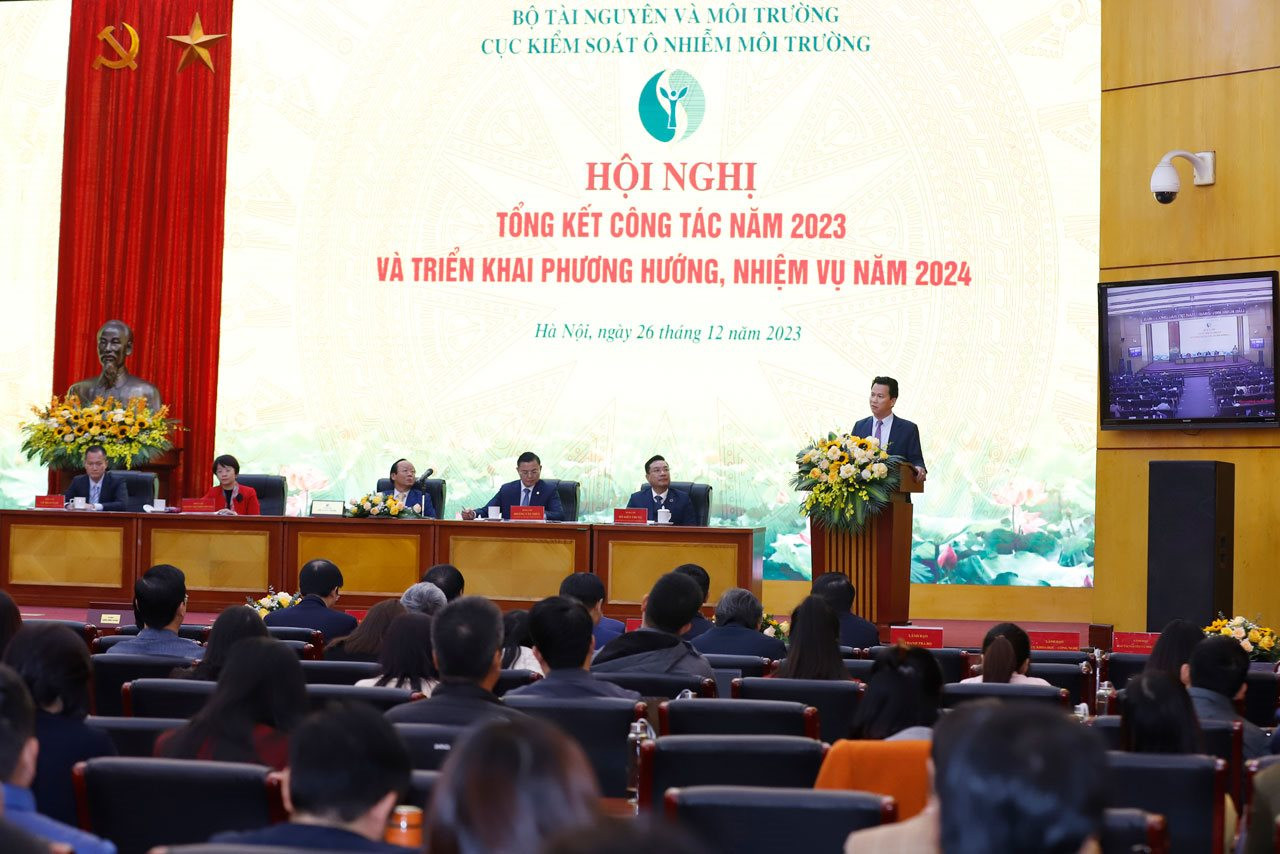 Bộ trưởng Đặng Quốc Khánh dự Hội nghị Tổng kết Cục Kiểm soát ô nhiễm môi trường
