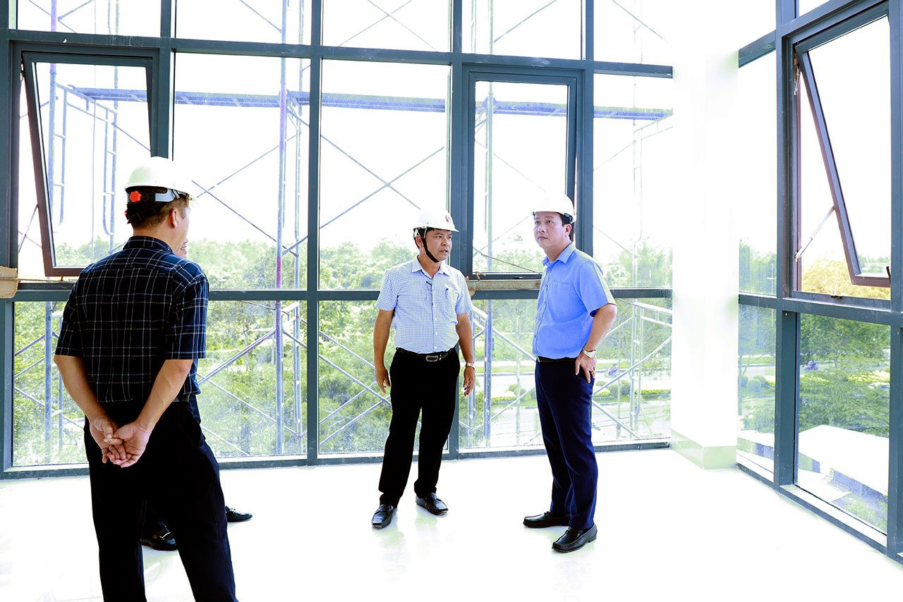 Bộ trưởng Bộ TN&MT Đặng Quốc Khánh kiểm tra dự án Trung tâm dữ liệu vùng đồng ĐBSCL tích hợp dữ liệu TN&MT