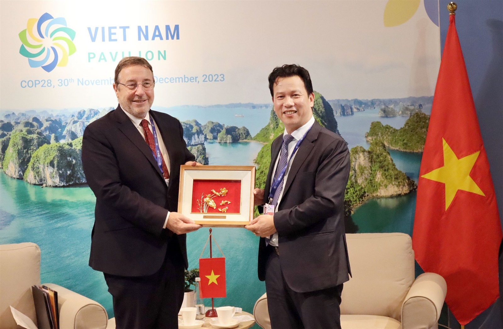 Phóng sự ảnh Bộ trưởng Bộ Tài nguyên và Môi trường Đặng Quốc Khánh tại hội nghị COP28