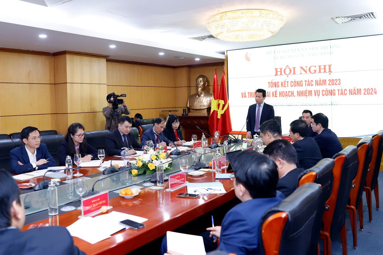 Bộ trưởng Đặng Quốc Khánh dự Hội nghị triển khai nhiệm vụ năm 2024 của Vụ Kế hoạch - Tài chính