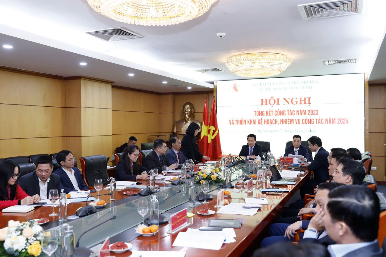 Bộ trưởng Đặng Quốc Khánh dự Hội nghị triển khai nhiệm vụ năm 2024 của Vụ Kế hoạch - Tài chính