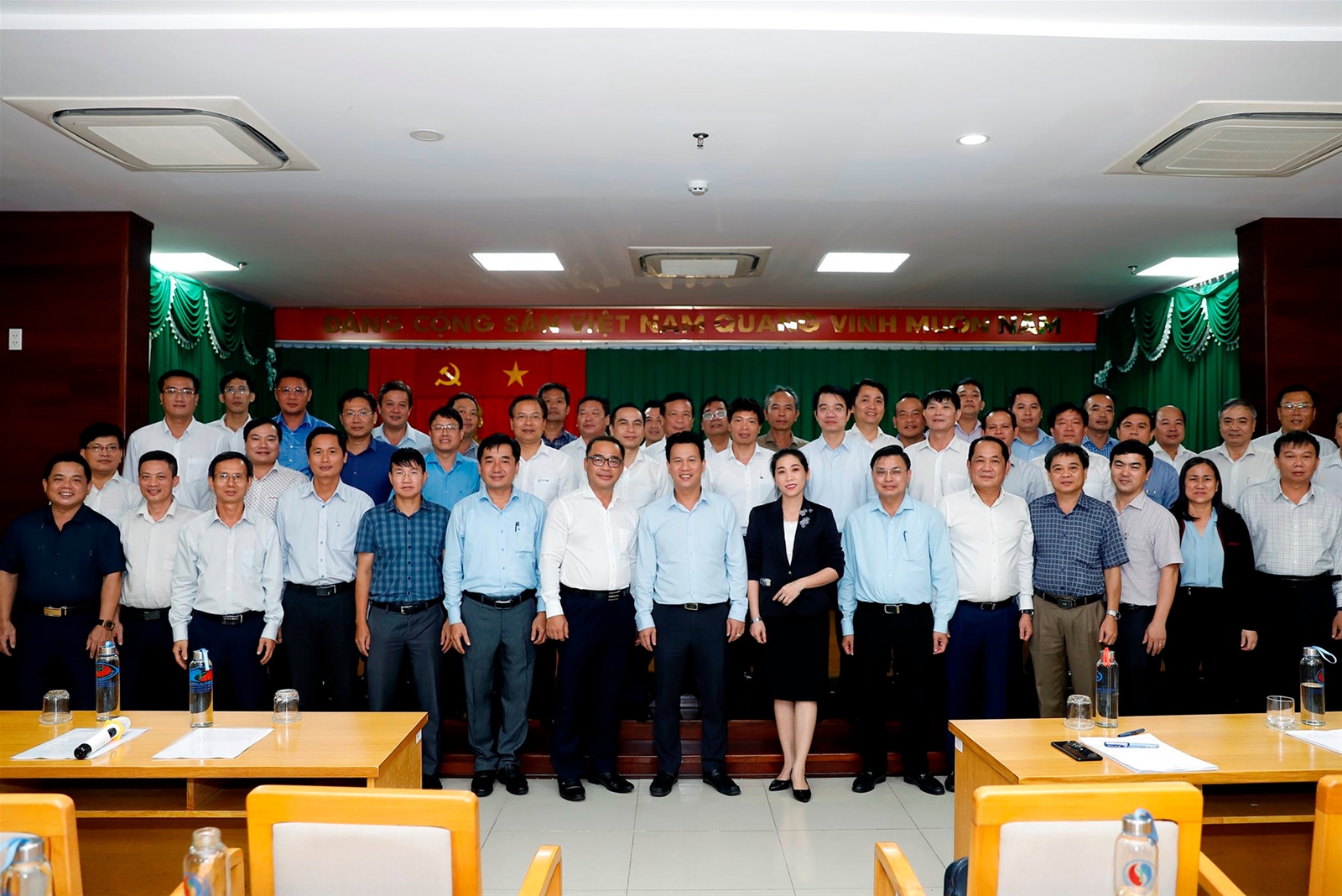 Bộ trưởng Đặng Quốc Khánh làm việc với các đơn vị trực thuộc Bộ TN&MT tại TP.HCM