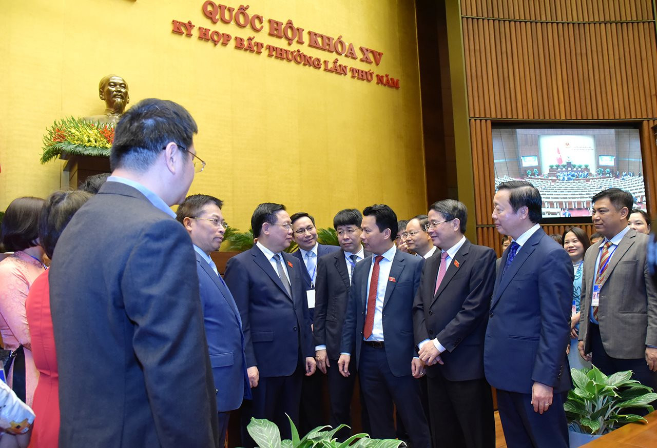 Quốc hội thông qua Luật Đất đai (sửa đổi) với tỷ lệ tán thành cao