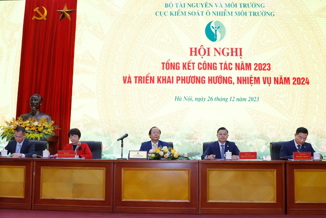 Bộ trưởng Đặng Quốc Khánh dự Hội nghị Tổng kết Cục Kiểm soát ô nhiễm môi trường