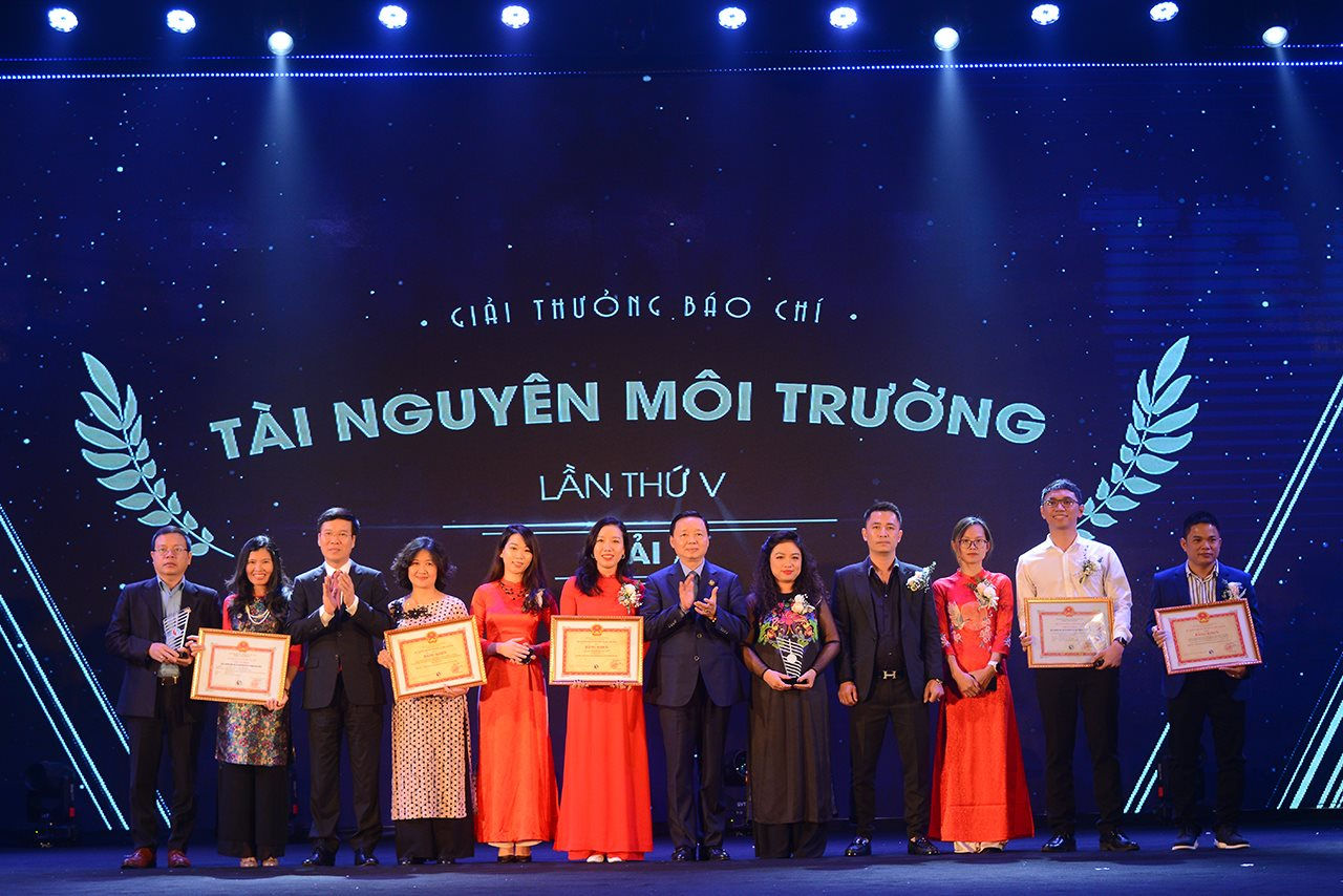 Tổ chức Giải thưởng Báo chí tài nguyên và môi trường lần thứ VI