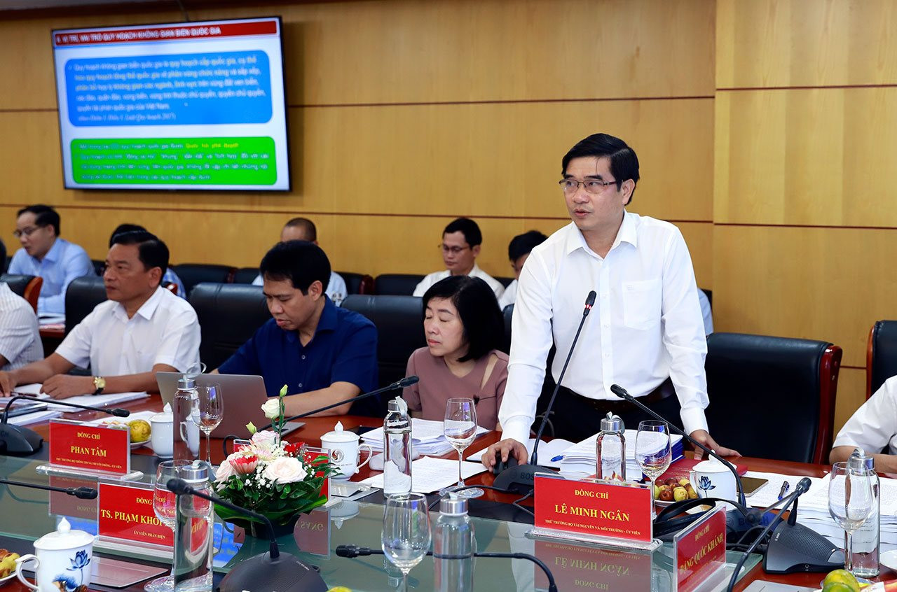 Hội đồng thẩm định nhất trí thông qua Quy hoạch không gian biển quốc gia thời kỳ 2021-2030, tầm nhìn đến năm 2050