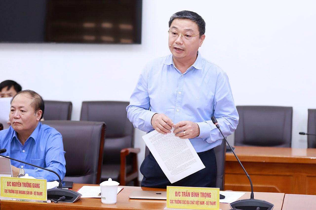 Bộ trưởng Bộ Tài nguyên và Môi trường Đặng Quốc Khánh làm việc tại tỉnh Lai Châu