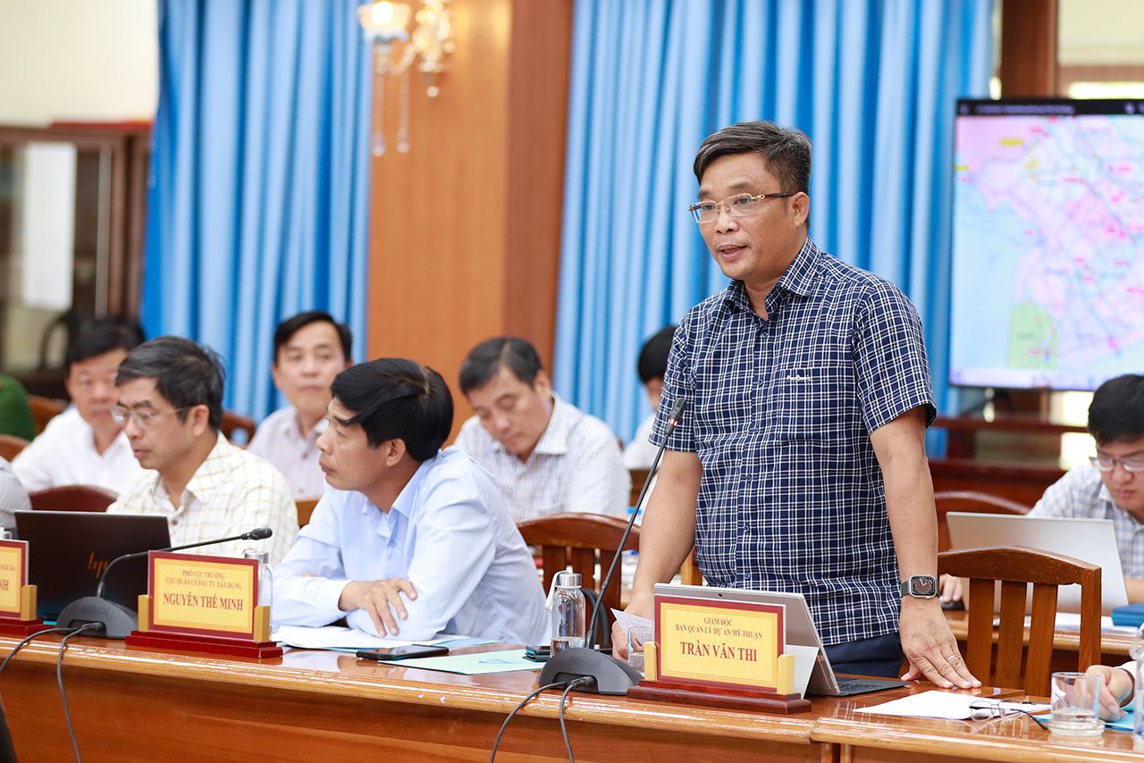 Đoàn công tác của Bộ trưởng Bộ TN&MT Đặng Quốc Khánh: Khảo sát, gỡ vướng cho An Giang về cung cấp cát san lấp công trình trọng điểm