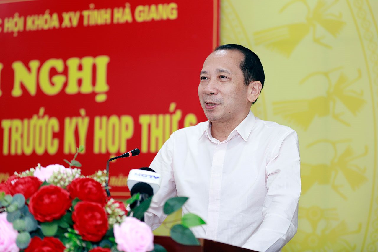 Bộ trưởng Đặng Quốc Khánh tiếp xúc cử tri Hà Giang trước Kỳ họp thứ 6, Quốc hội khóa XV
