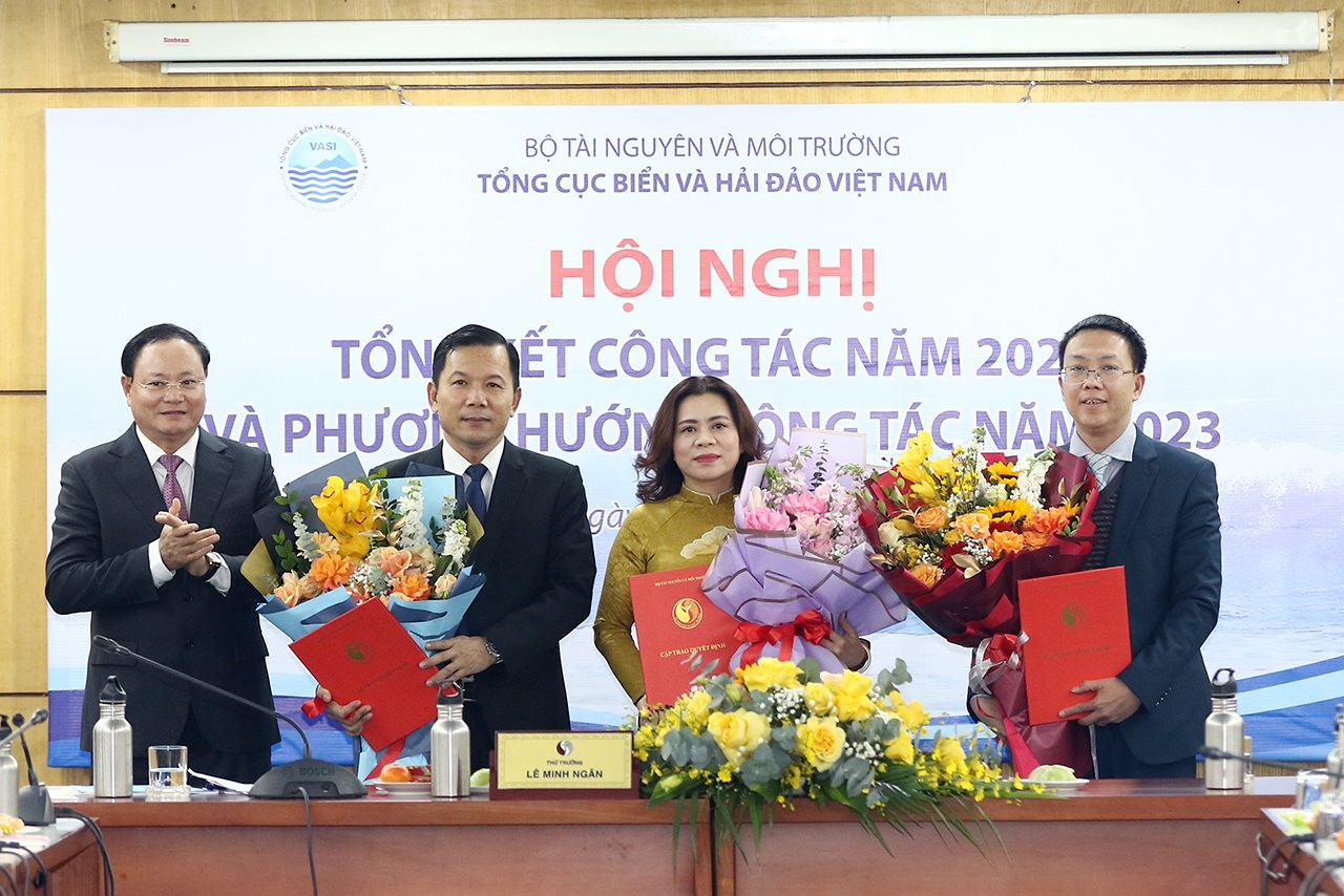 Ông Nguyễn Đức Toàn giữ chức Cục trưởng Cục Biển và Hải đảo Việt Nam