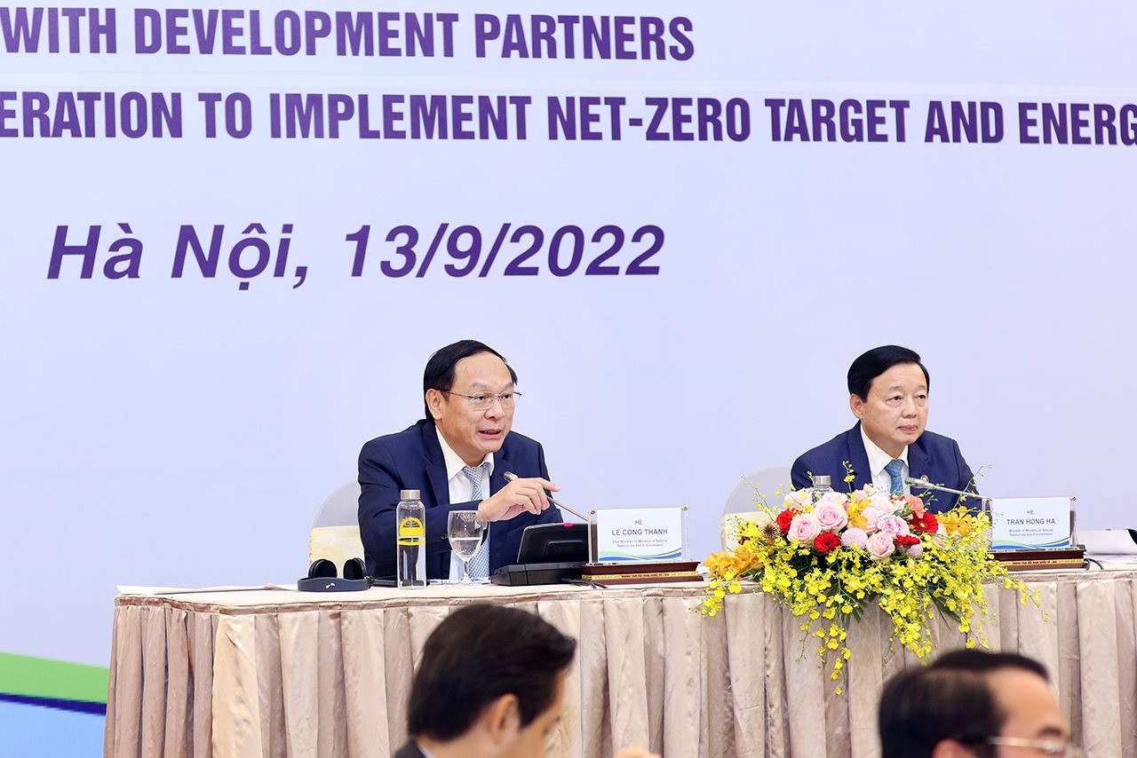 Đối tác Quốc tế cam kết hỗ trợ Việt Nam thực hiện mục tiêu Net-zezo và chuyển đổi năng lượng