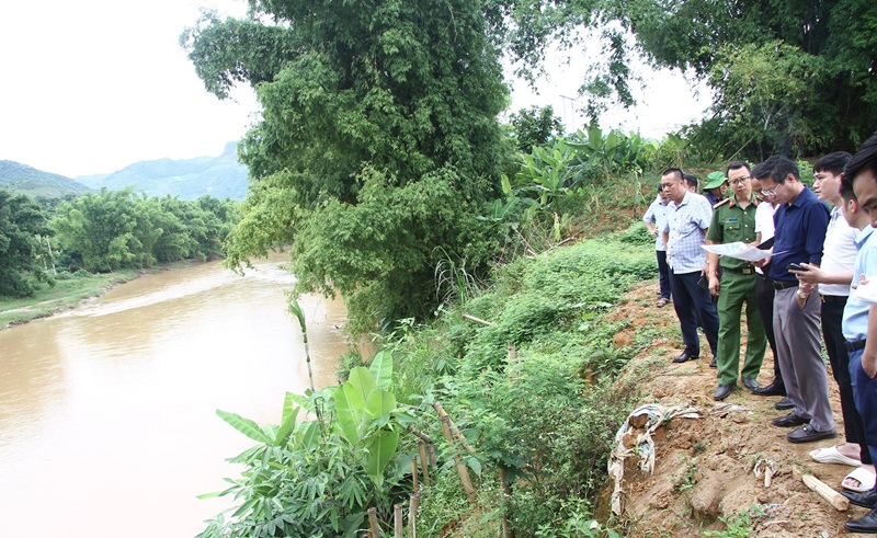 Sơn La: Kiểm tra công tác quản lý khai thác cát tại Sông Mã