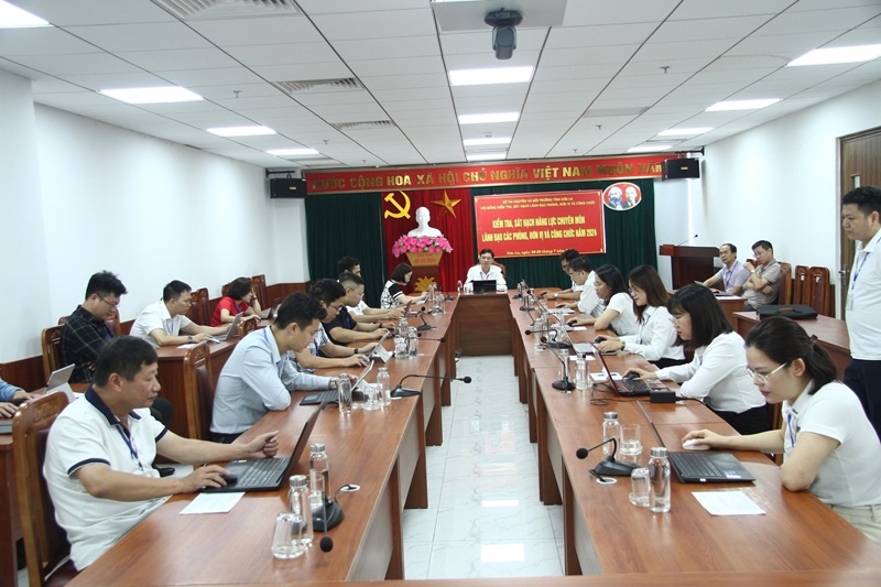Sơn La: Kiểm tra, sát hạch chuyên môn, nghiệp vụ đội ngũ cán bộ TN&MT