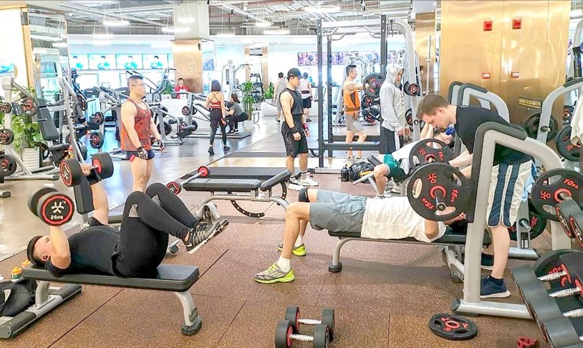 Ô nhiễm không khí trong phòng tập gym