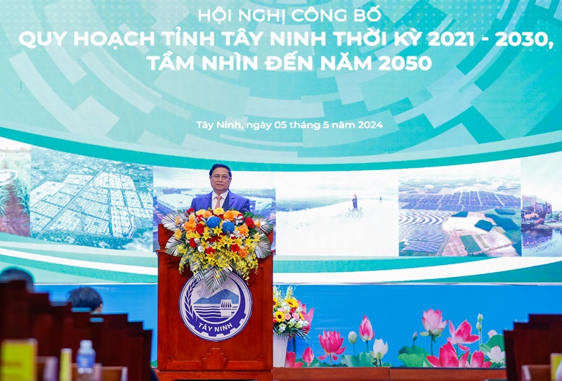 Thủ tướng: Tây Ninh có 'thiên thời, địa lợi, nhân hòa' để tăng tốc phát triển nhanh, bền vững