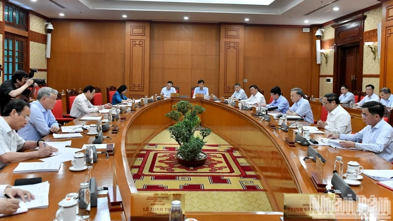 Tổng Bí thư, Chủ tịch nước Tô Lâm: Huy động tối đa nguồn lực để ứng phó, hạn chế thiệt hại, kịp thời hỗ trợ nhân dân bị ảnh hưởng cơn bão số 3