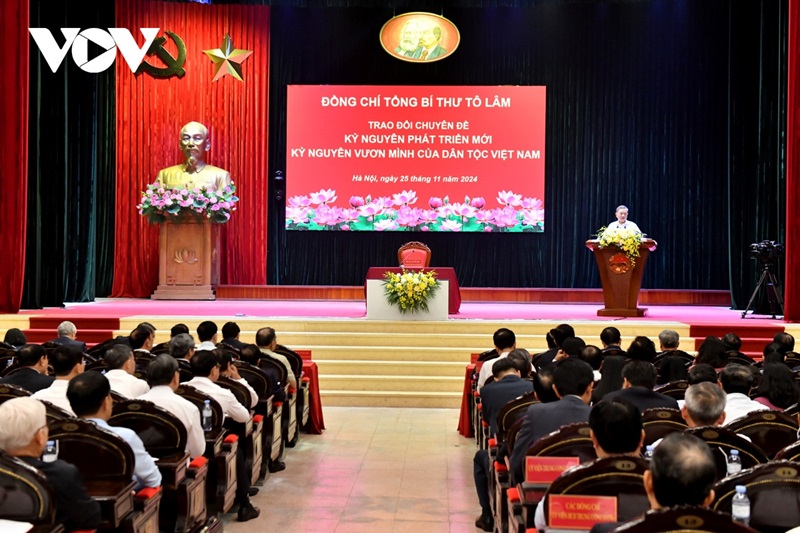 Tổng Bí thư Tô Lâm: Thời điểm bắt đầu kỷ nguyên mới là Đại hội XIV của Đảng