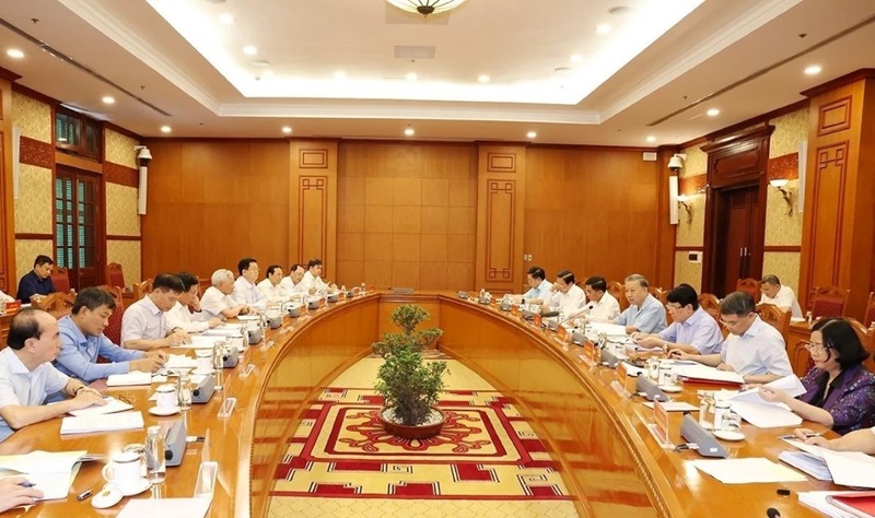 Phát biểu của Tổng Bí thư, Chủ tịch nước Tô Lâm tại cuộc họp Thường trực Tiểu ban Văn kiện Đại hội XIV của Đảng