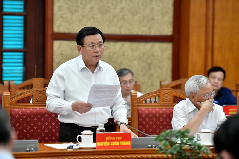 Tổng Bí thư, Chủ tịch nước Tô Lâm chủ trì họp Thường trực Tiểu ban Văn kiện Đại hội XIV