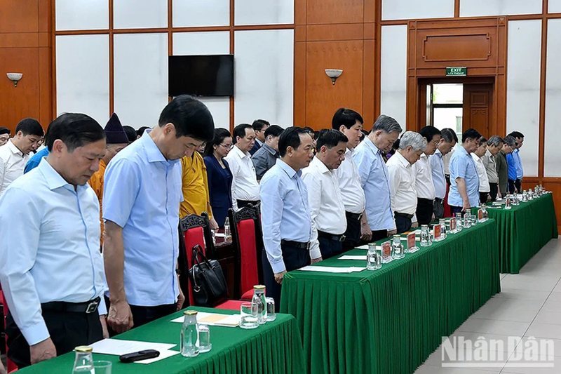 Tổng Bí thư, Chủ tịch nước Tô Lâm dự Lễ phát động ủng hộ đồng bào chịu ảnh hưởng của cơn bão số 3