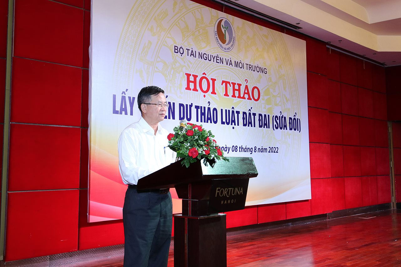 Bộ TN&MT lấy ý kiến 25 tỉnh, thành phố khu vực phía Bắc về dự thảo Luật Đất đai (sửa đổi)