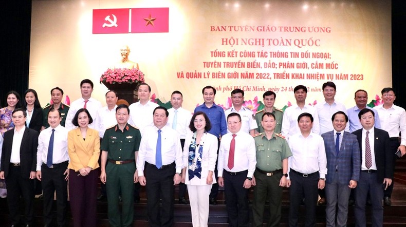 Tiếp tục nâng cao công tác thông tin đối ngoại, tuyên truyền biển, đảo, phân giới, cắm mốc và quản lý biên giới