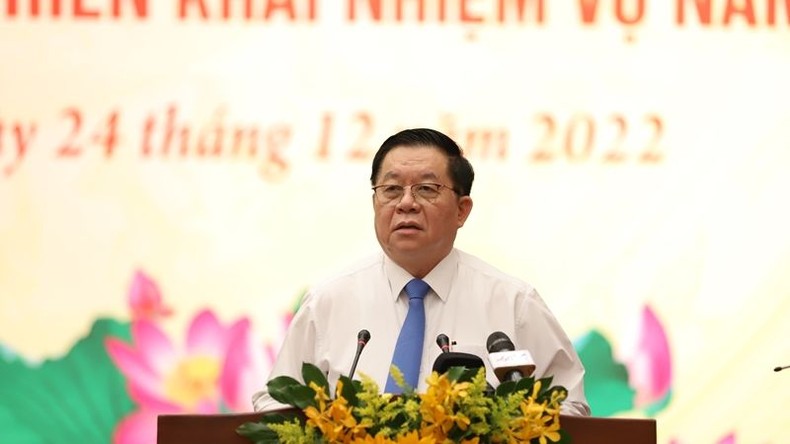 Tiếp tục nâng cao công tác thông tin đối ngoại, tuyên truyền biển, đảo, phân giới, cắm mốc và quản lý biên giới