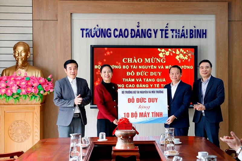 Tháo gỡ vướng mắc cho tỉnh Thái Bình trong lĩnh vực tài nguyên môi trường