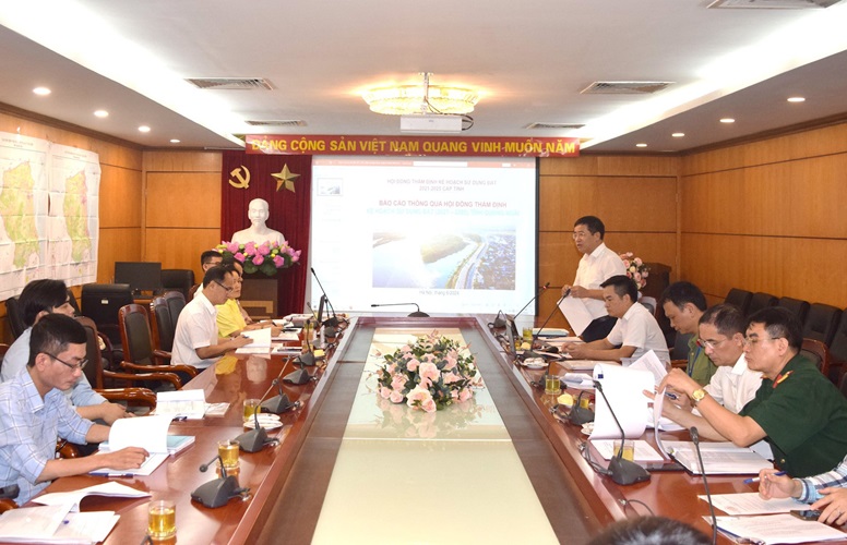 Thẩm định kế hoạch sử dụng đất tỉnh Quảng Ngãi