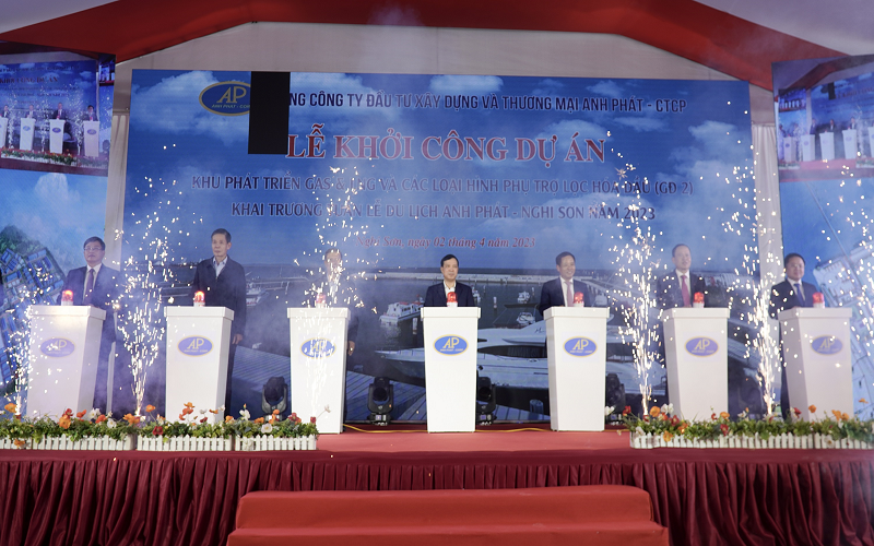 Thanh Hóa: Khởi công Dự án Khu phát triển GAS & LNG gần 4.000 tỷ đồng