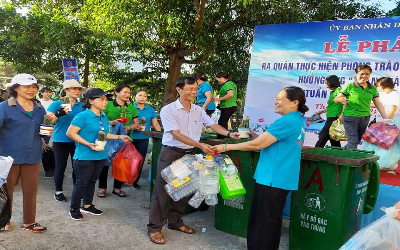 Triển khai quản lý rác thải nhựa ở quận Thanh Khê (Đà Nẵng) đến năm 2025