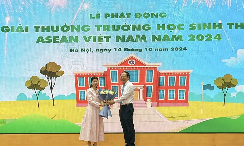 Lễ Phát động Giải thưởng Trường học sinh thái ASEAN Việt Nam 2024: Thúc đẩy giáo dục xanh và bảo vệ môi trường