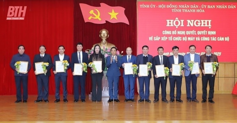 Ông Cao Văn Cường giữ chức Giám đốc Sở Nông nghiệp và Môi trường Thanh Hóa