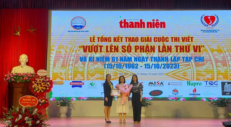 Trao giải cuộc thi viết 'Vượt lên số phận' lần VI và kỷ niệm 61 năm thành lập Tạp chí Thanh niên