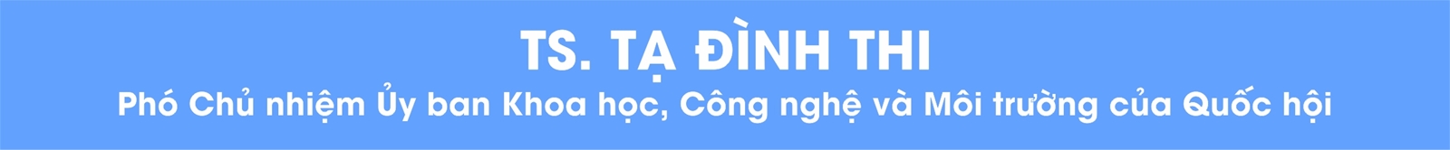 Vai trò của các Nhà khoa học trẻ trong chuyển đổi số và công nghệ số lĩnh vực tài nguyên và môi trường phục vụ phát triển bền vững