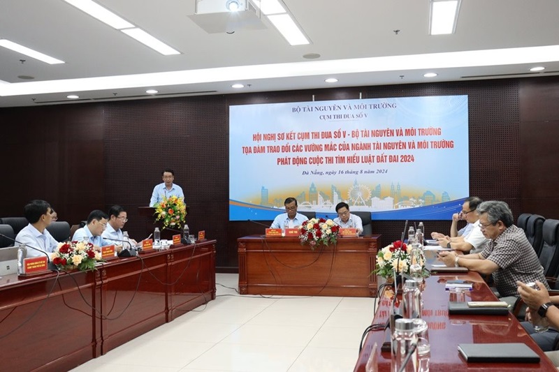 Cụm Thi đua số V - Bộ TN&MT liên kết, hợp tác công tác quản lý tài nguyên và môi trường